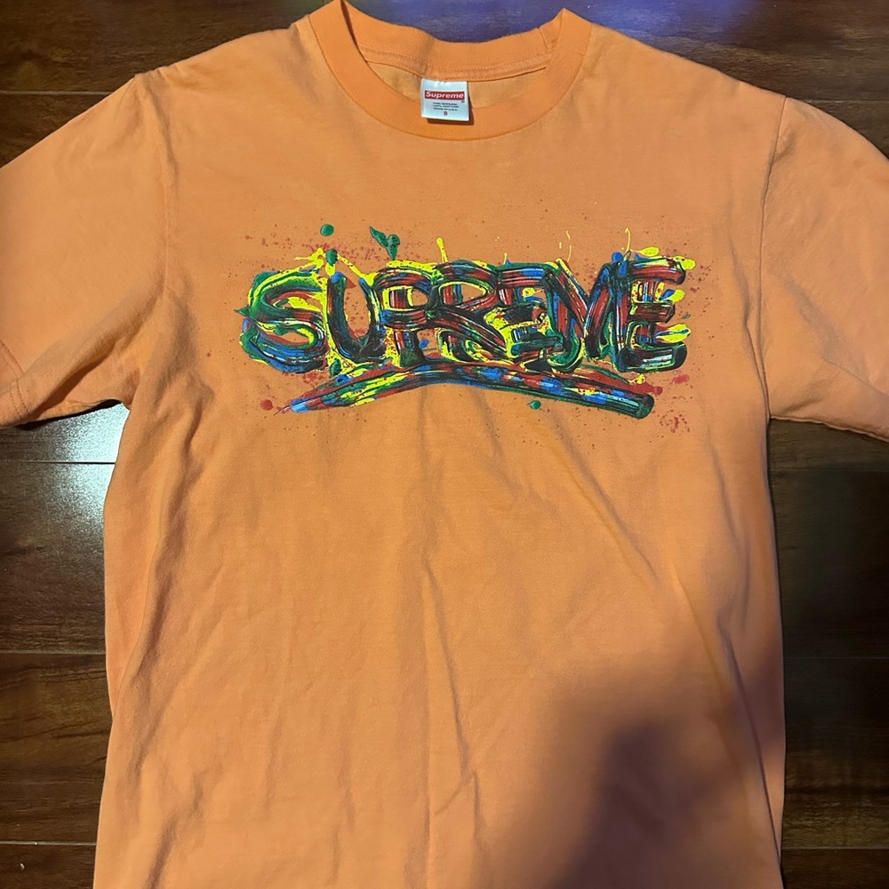 Supreme Paint Logo T-Shirt